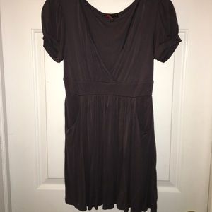Grey Forever 21 shirt dress